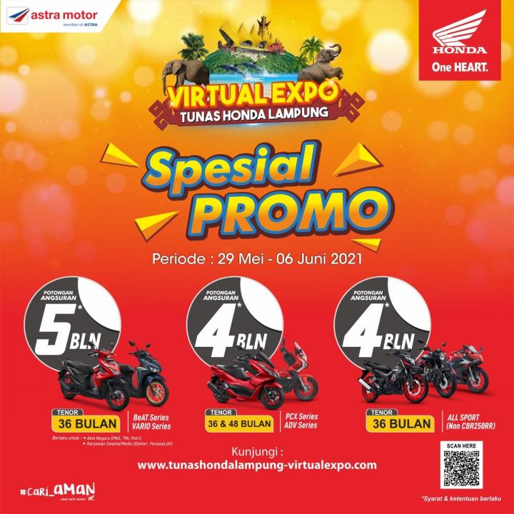 Astra Motor Natar Mengajak Masyarakat Lampung Untuk Ikut Berpartisipasi dalam Virtual Exhibition Honda